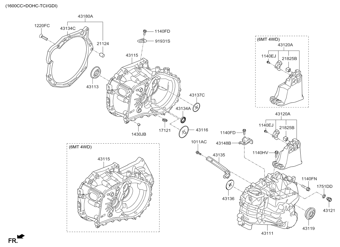 Transaxle Case
