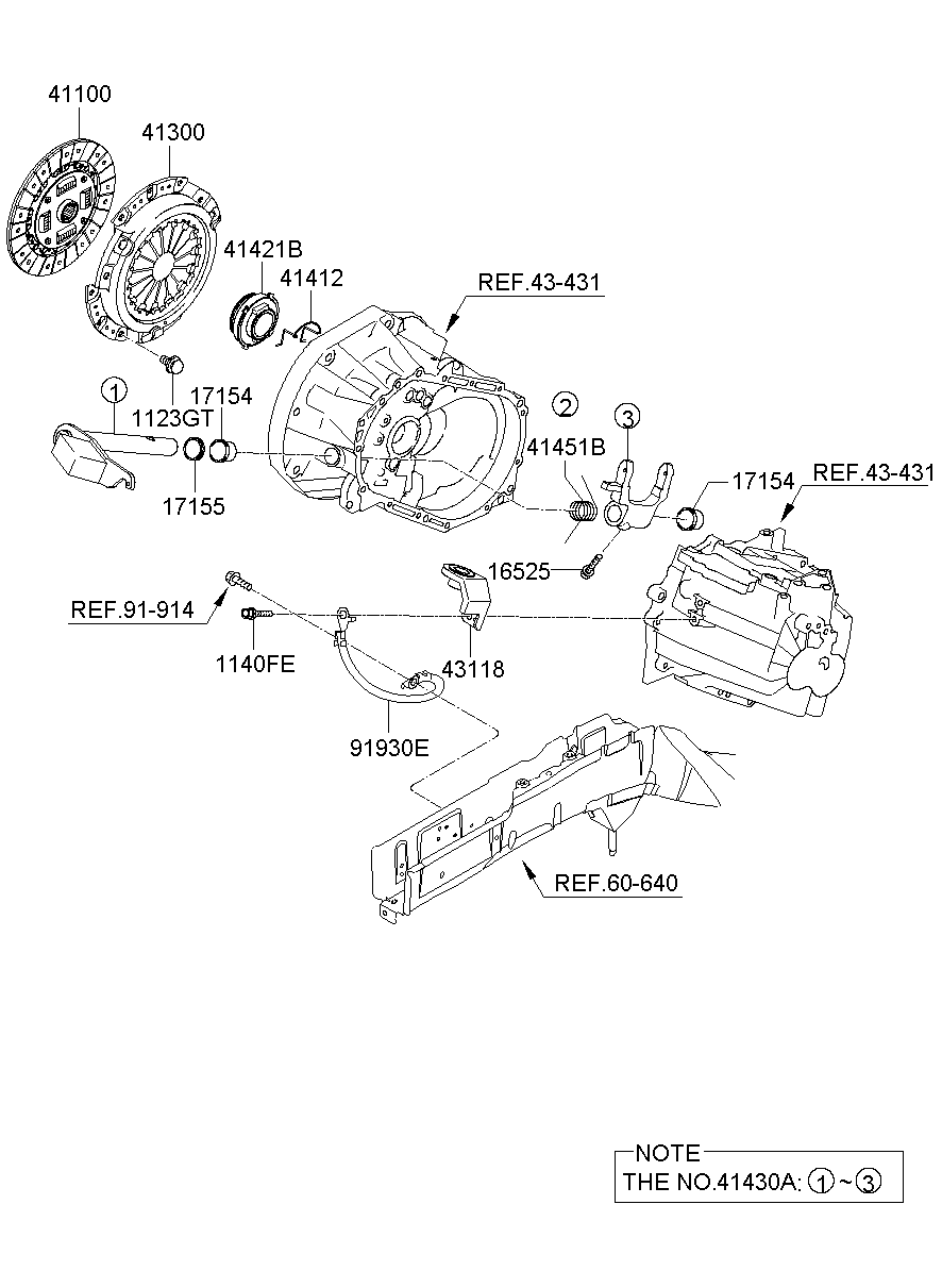 Clutch & Release Fork