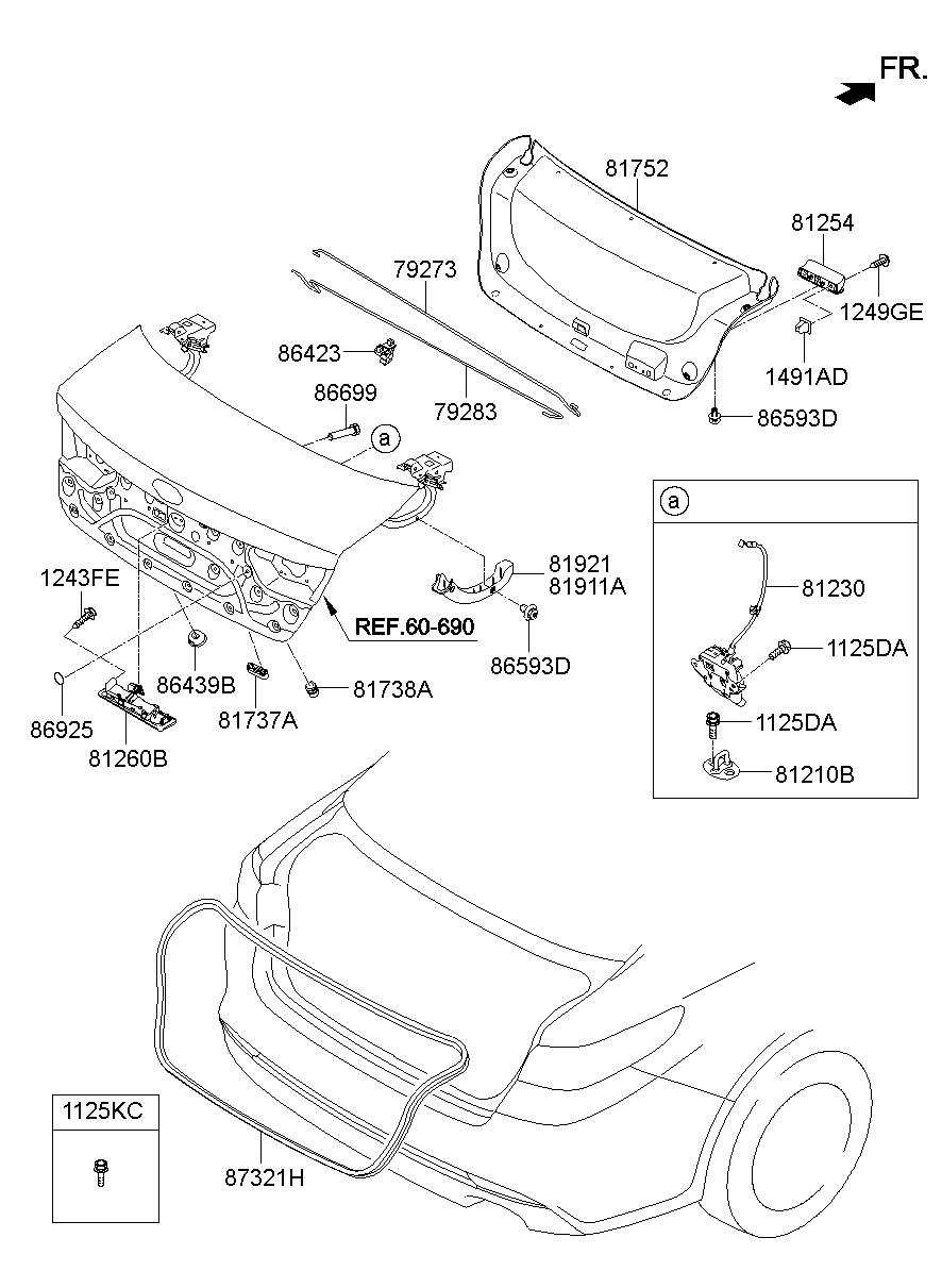 Trunk Lid Trim