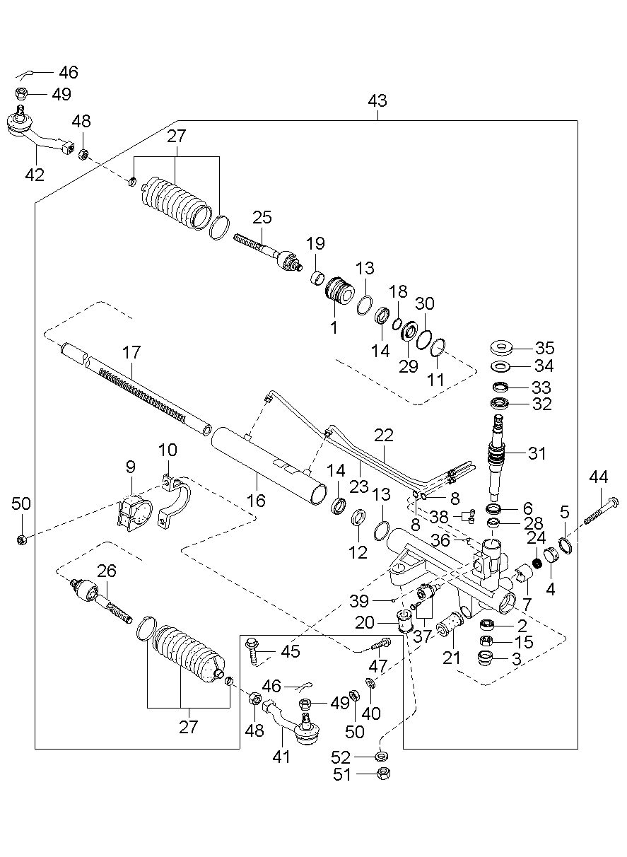 Power Steering Gear Box