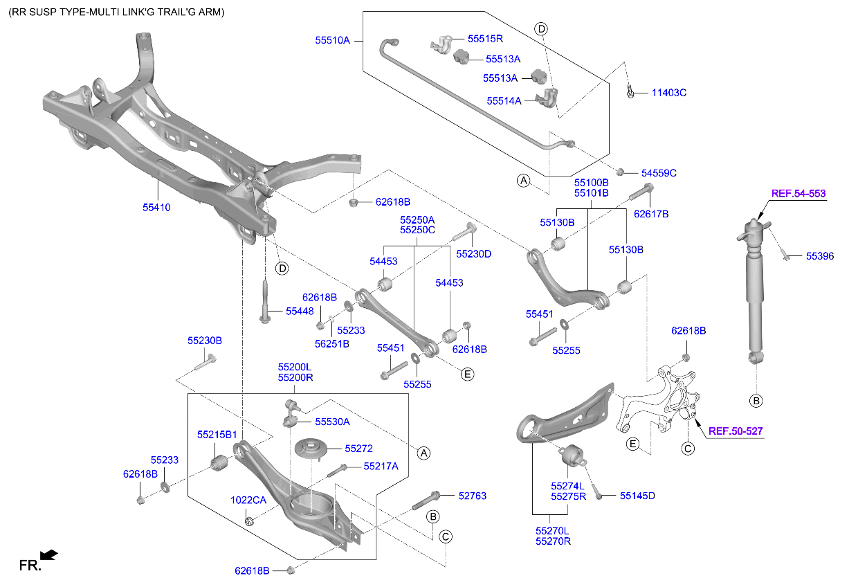 Rear Suspension Control Arm