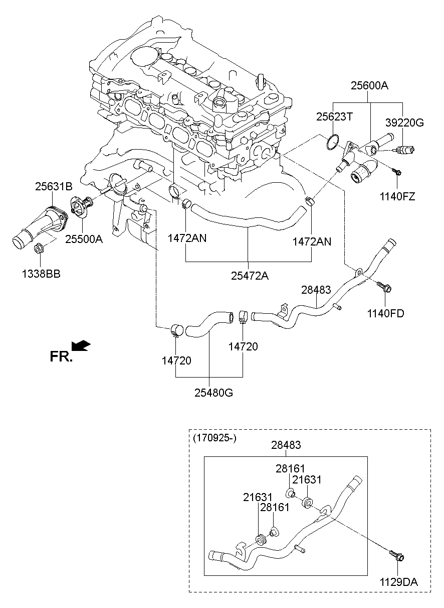 Tubo y manguera de refrigerante