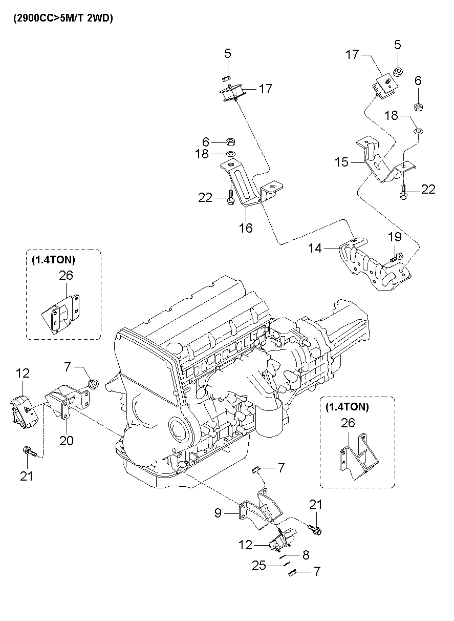 Engine Transaxle Mounting