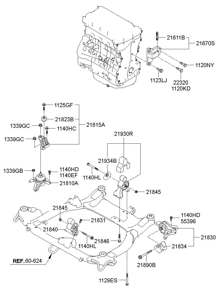 Engine Transaxle Mounting