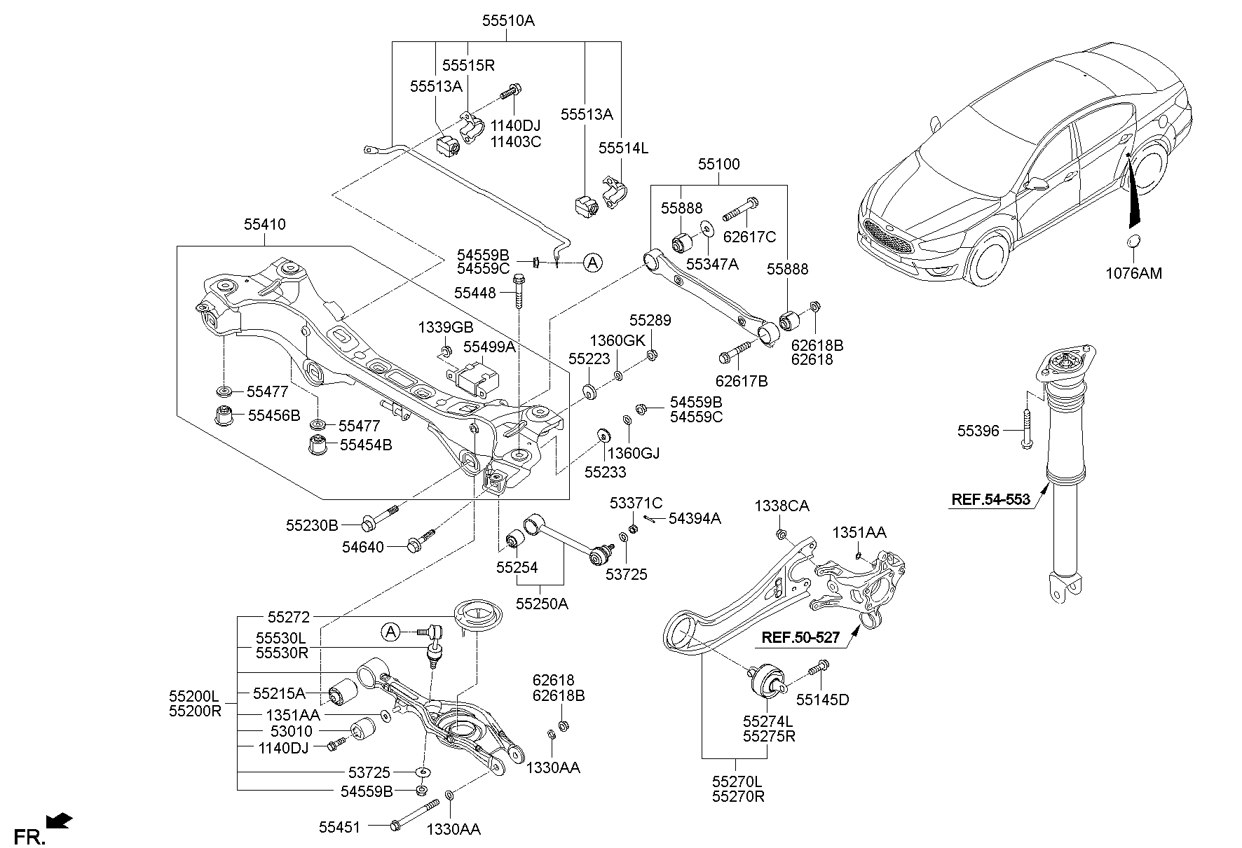 Rear Suspension Control Arm