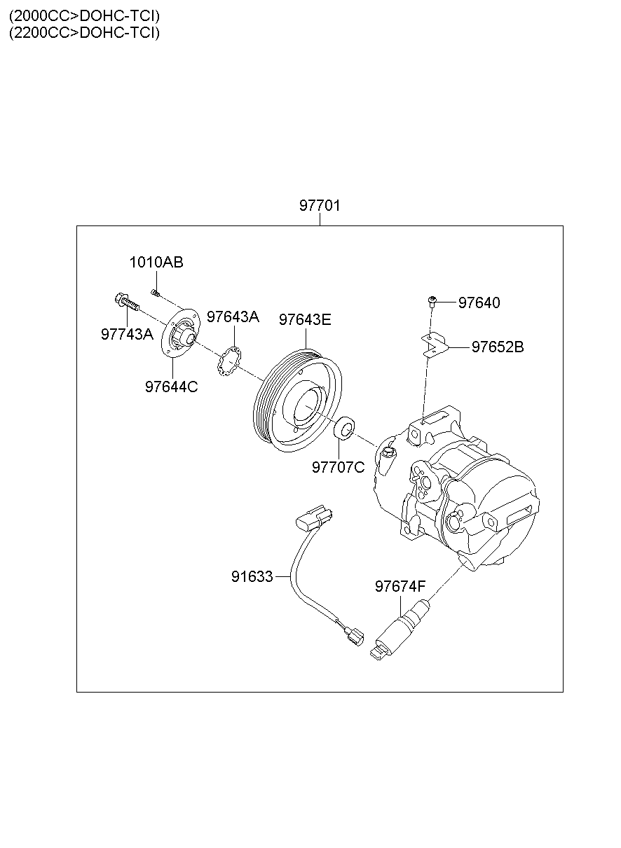 Aircon System Cooler Line