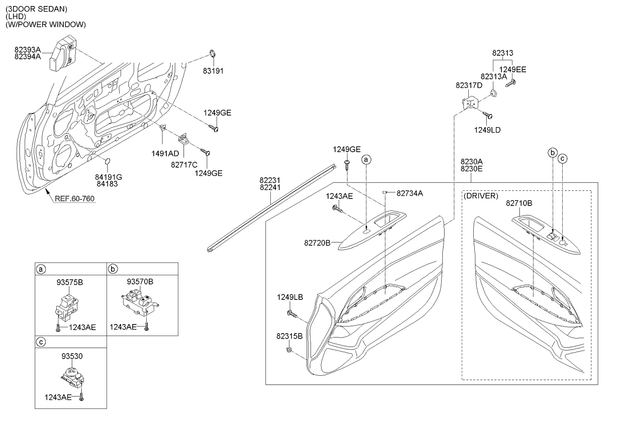 Adorno de puerta delantera