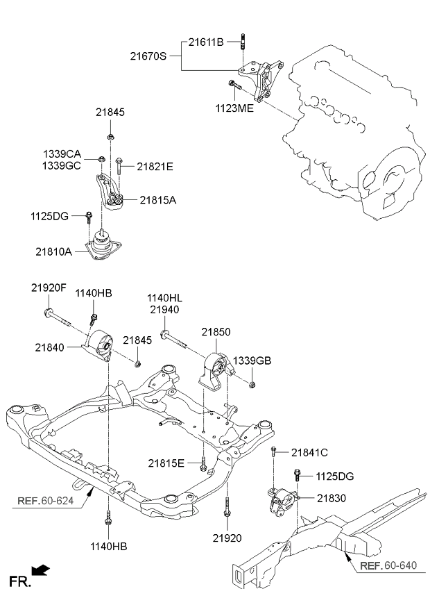 Engine Transaxle Mounting