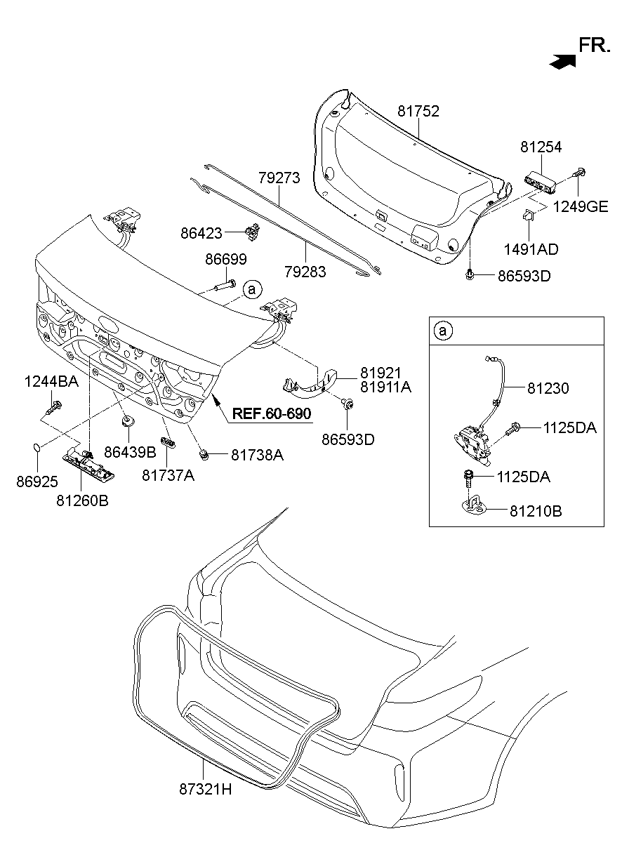 Trunk Lid Trim