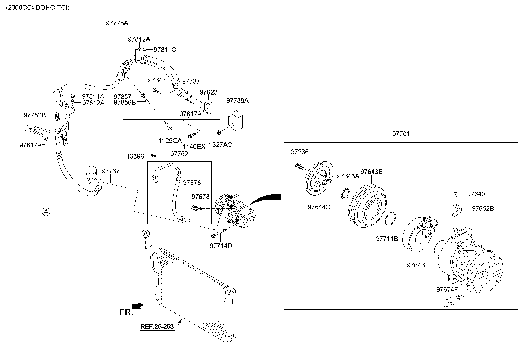 Aircon System Cooler Line