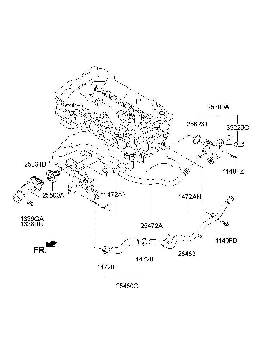 Coolant Pipe & Hose