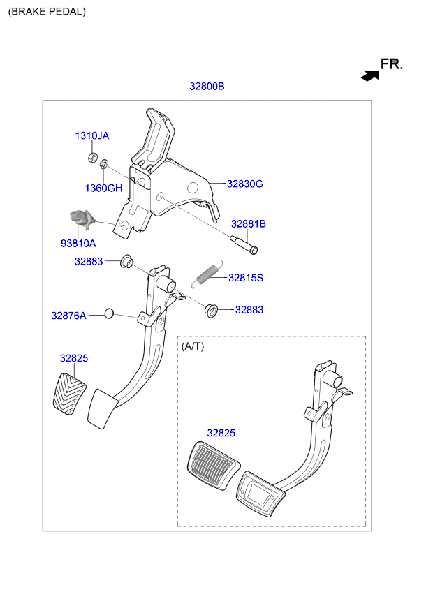 Brake & Clutch Pedal