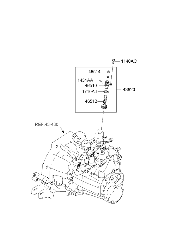 Speedometer Driven Gear (Manual)