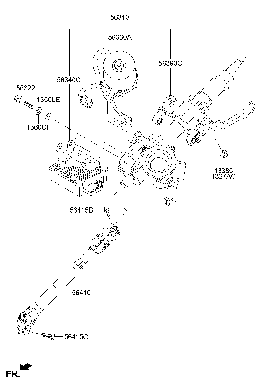 Steering Column & Shaft