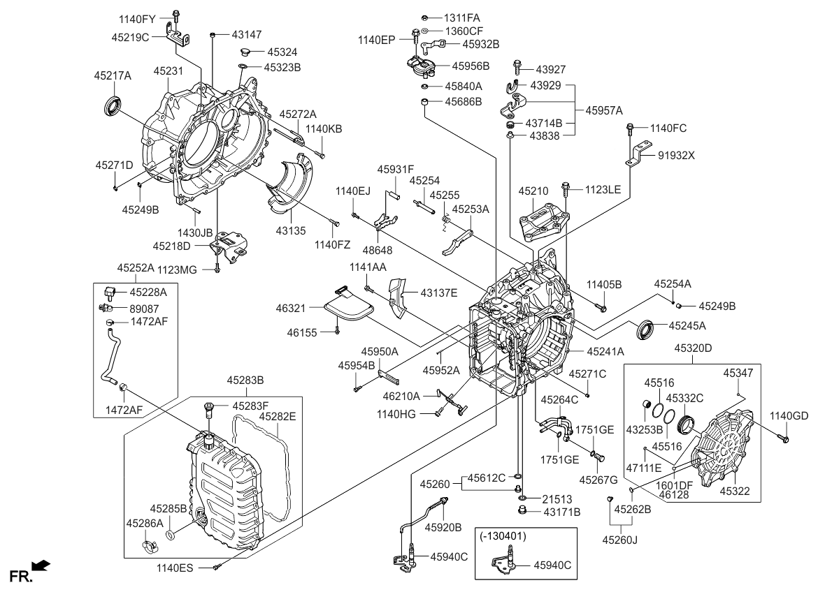 Auto Transmission Case