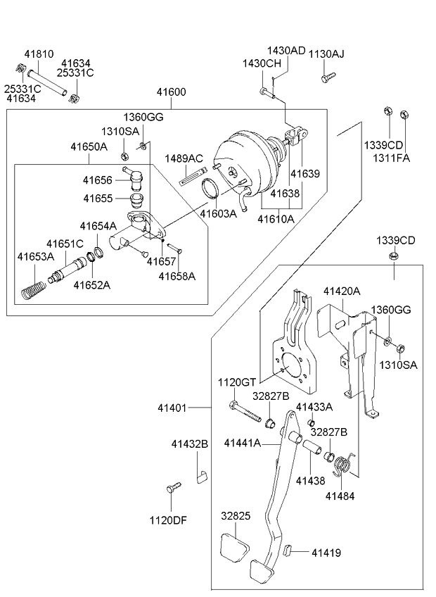 Pedal de embrague