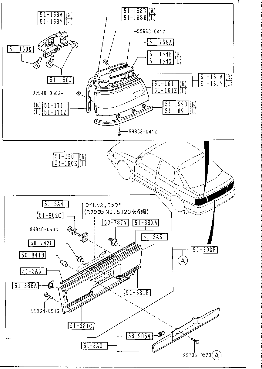 Rear Combination Lamps