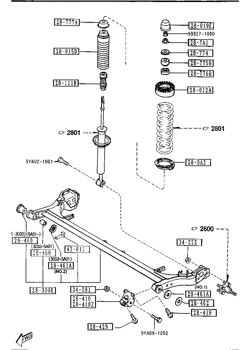 Rear Suspension Mechanisms