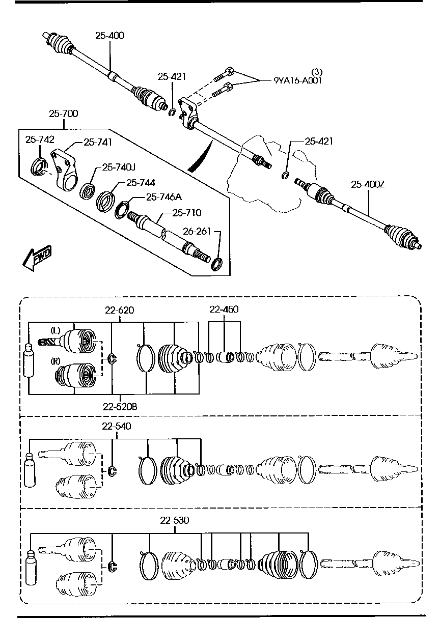 Front Drive Shafts