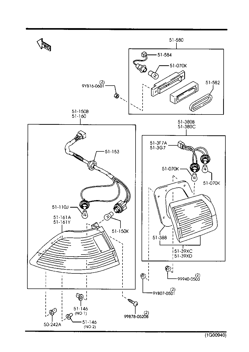 Rear Combination Lamps