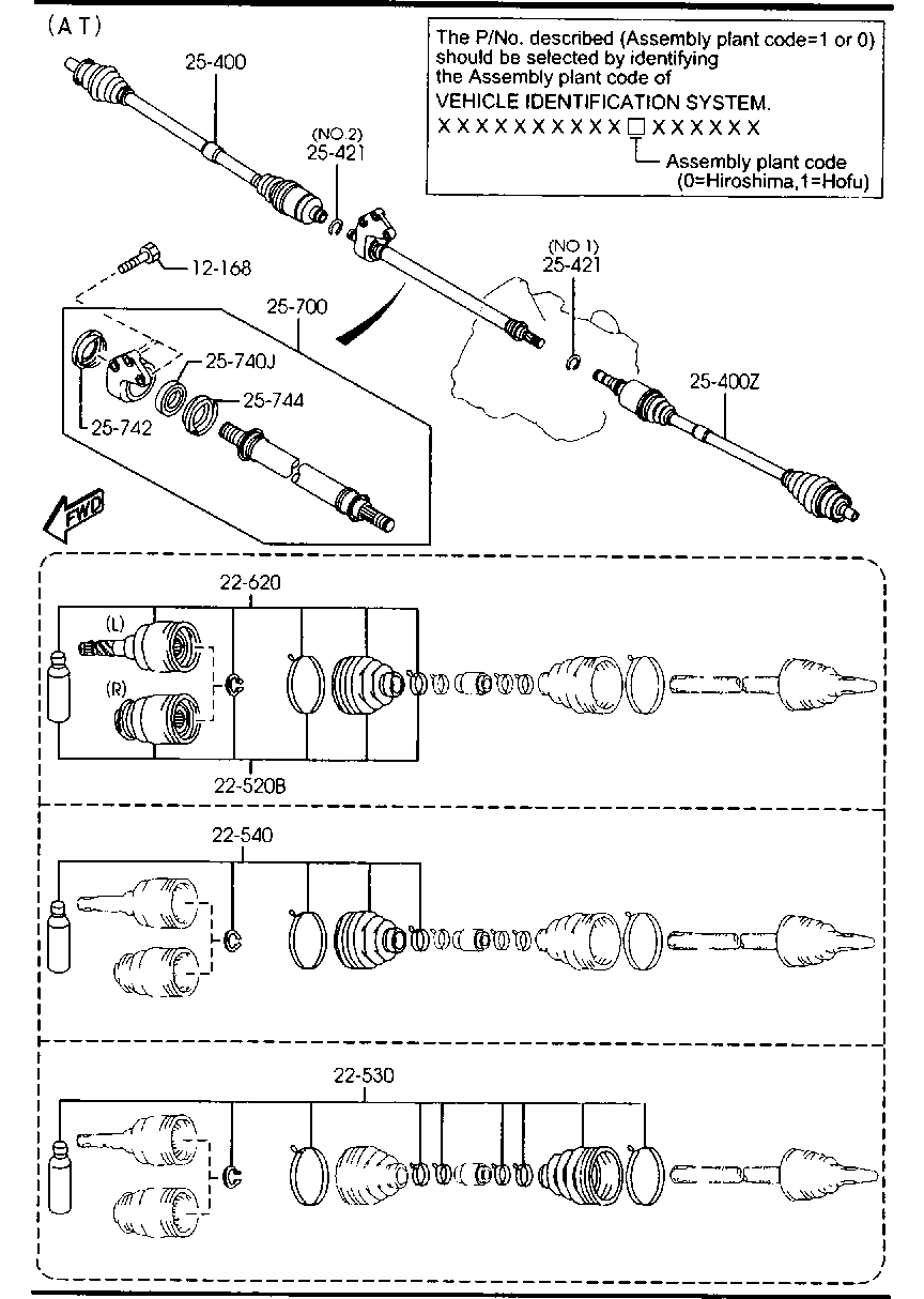 Front Drive Shafts