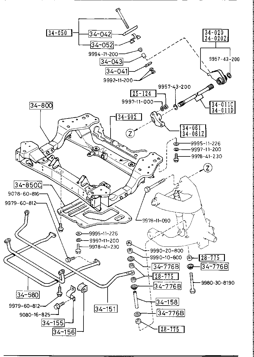 Crossmember & Stabilizer