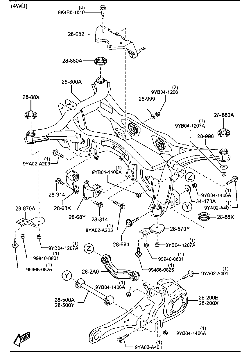 Rear Lower Arms