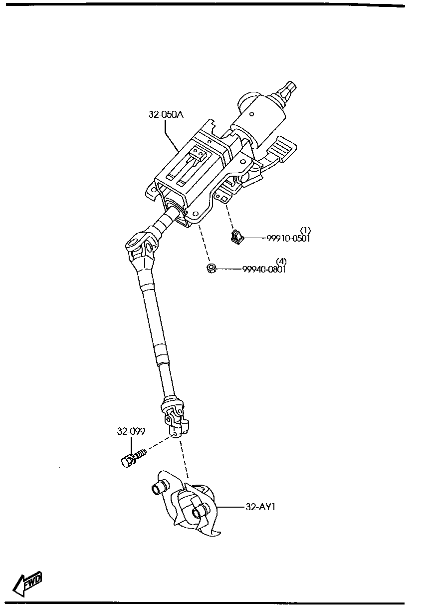 Steering Column Shafts