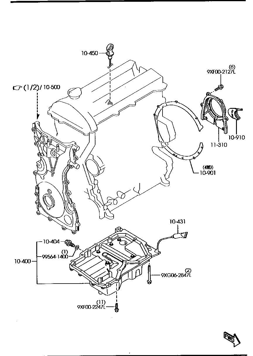 Oil Pan & Timing Cover