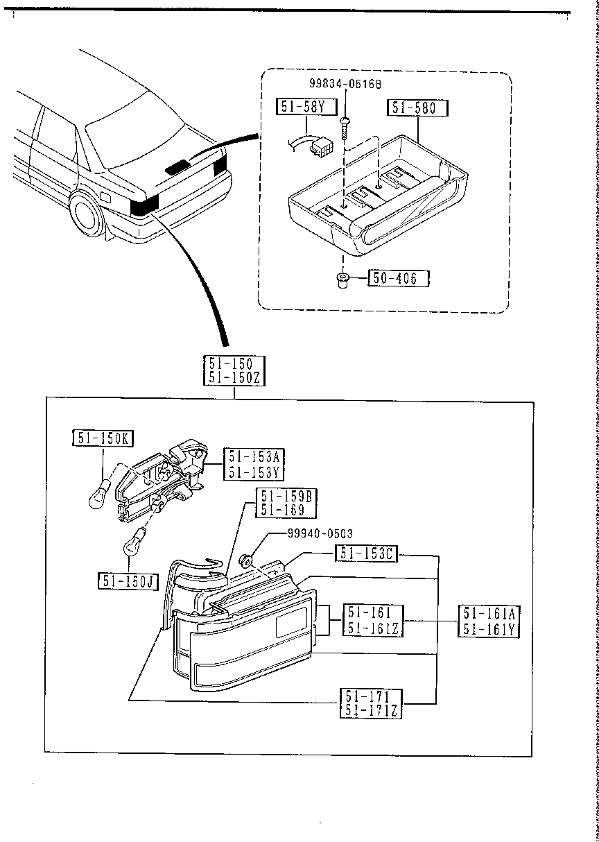 Rear Combination Lamps