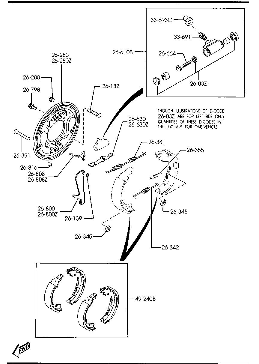 Rear Brake Mechanisms