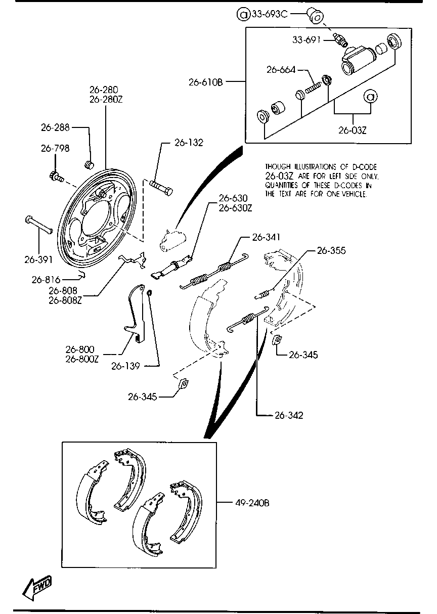 Rear Brake Mechanisms
