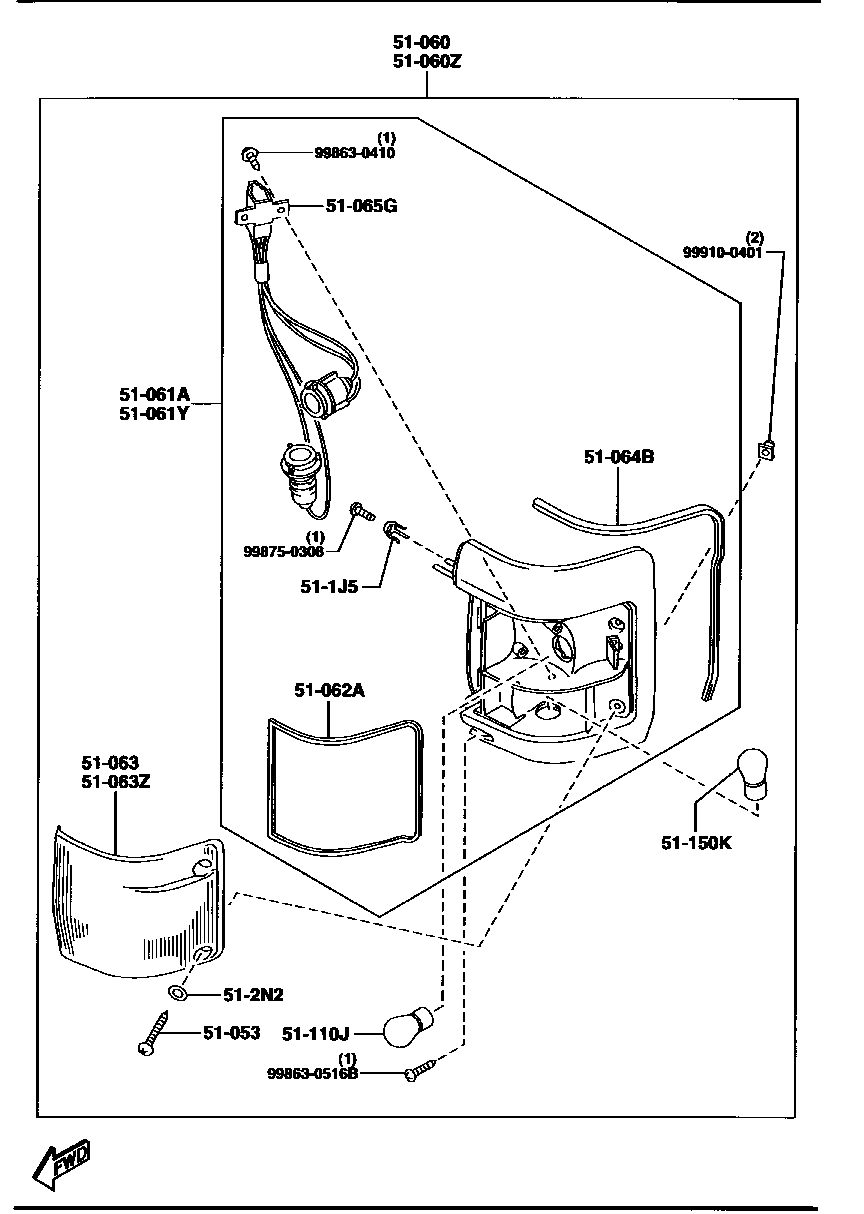 Front Combination Lamps