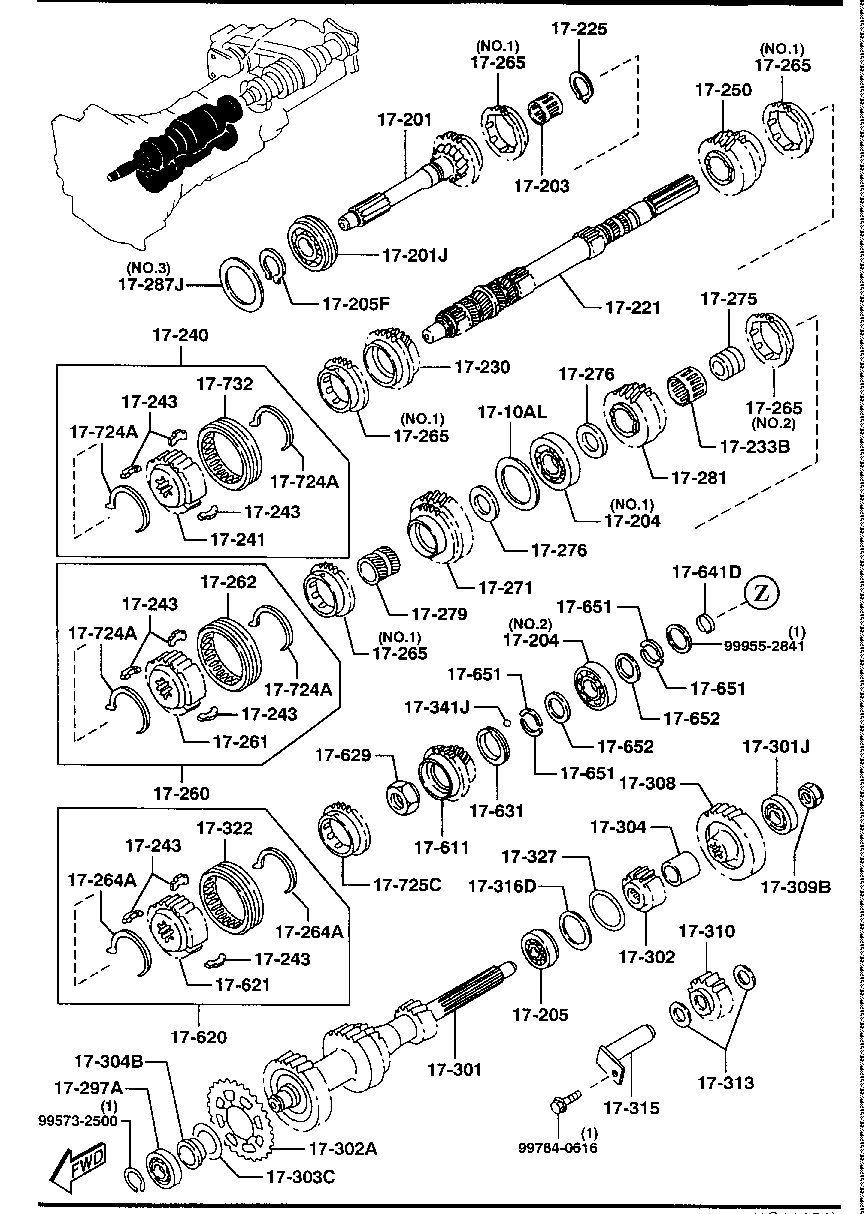 Manual Transmission Gears