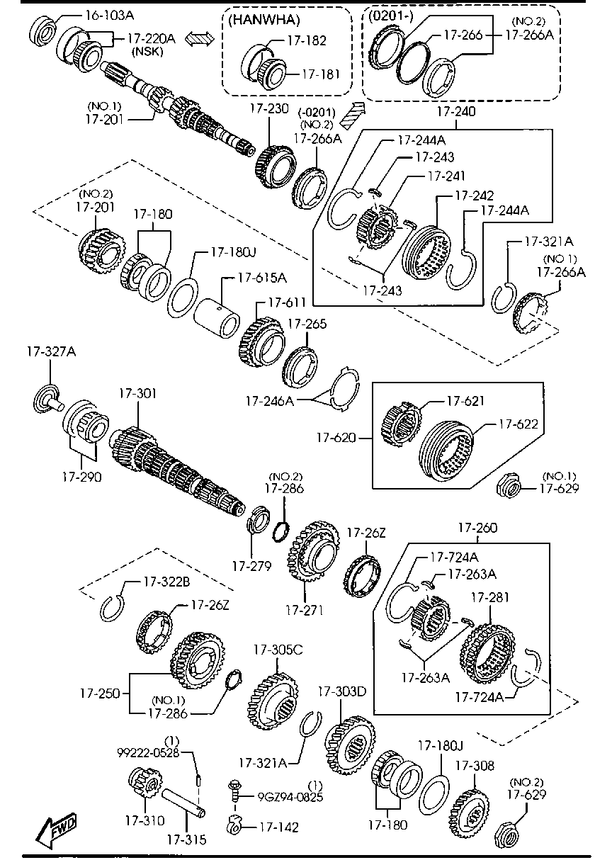 Manual Transmission Gears