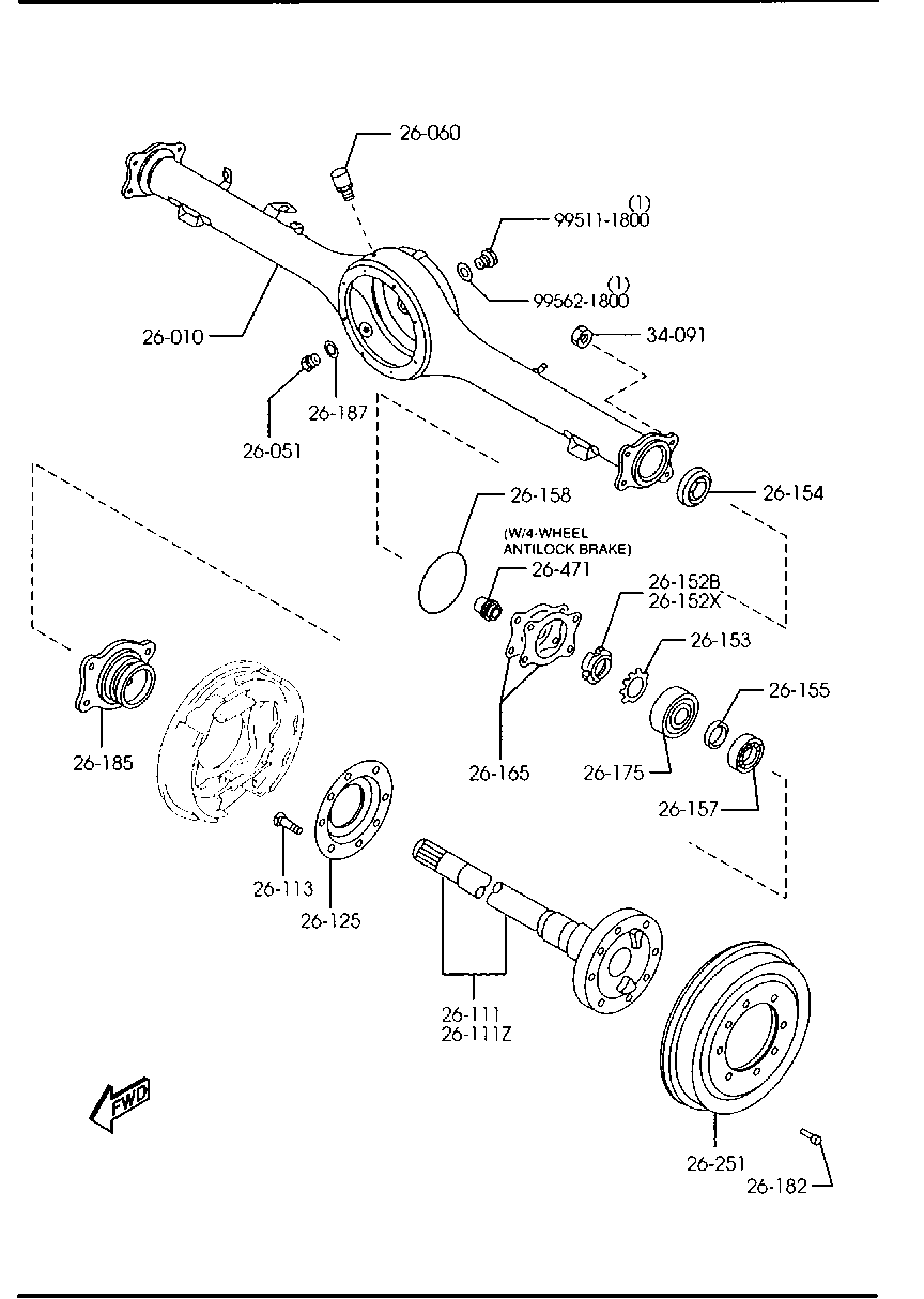 Rear Axle