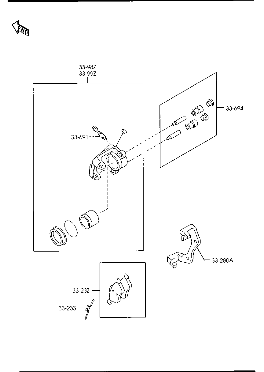 Front Brake Mechanisms