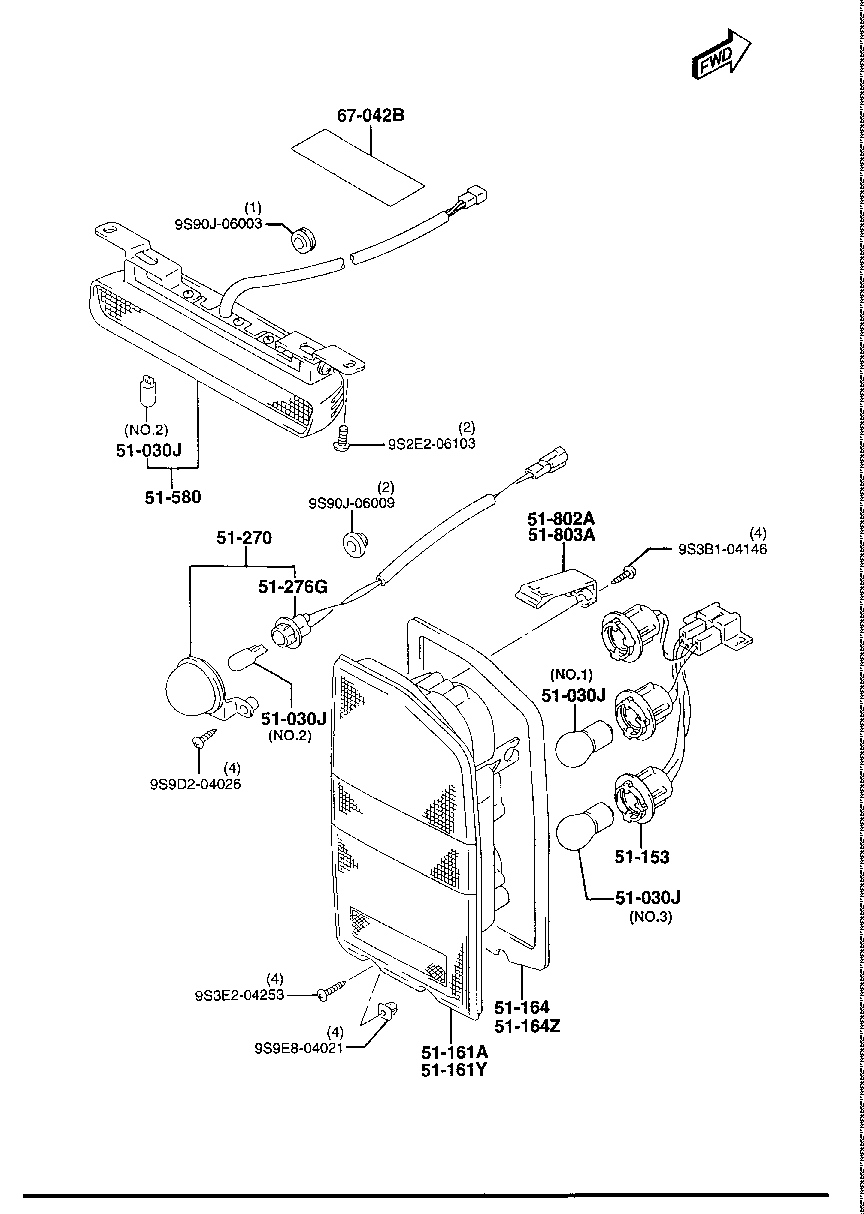 Rear Combination Lamps