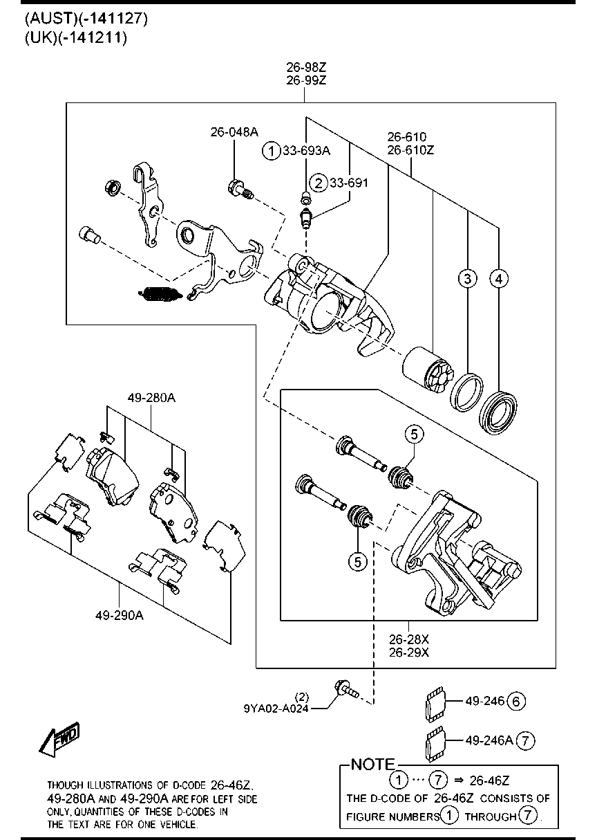 Rear Brake Mechanisms