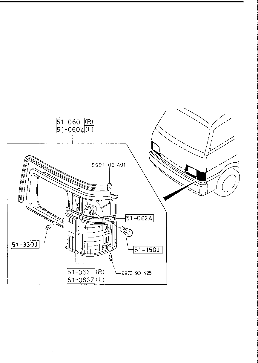 Front Combination Lamps