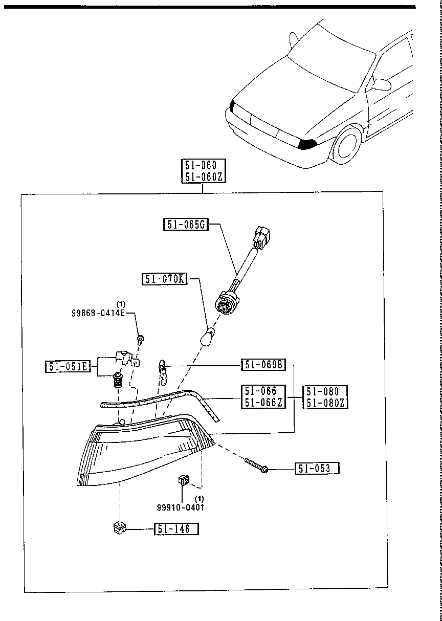 Front Combination Lamps