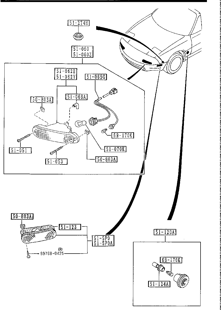 Front Combination Lamps