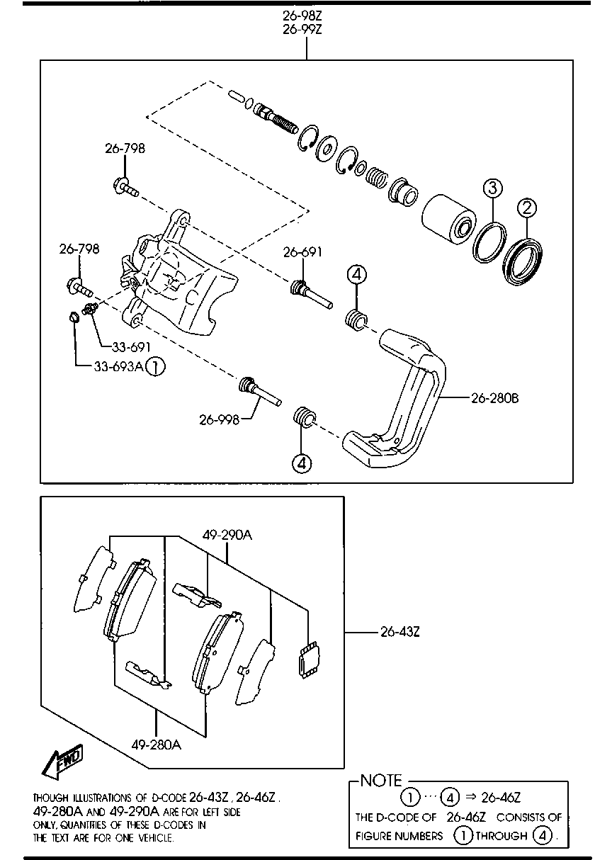 Rear Brake Mechanisms