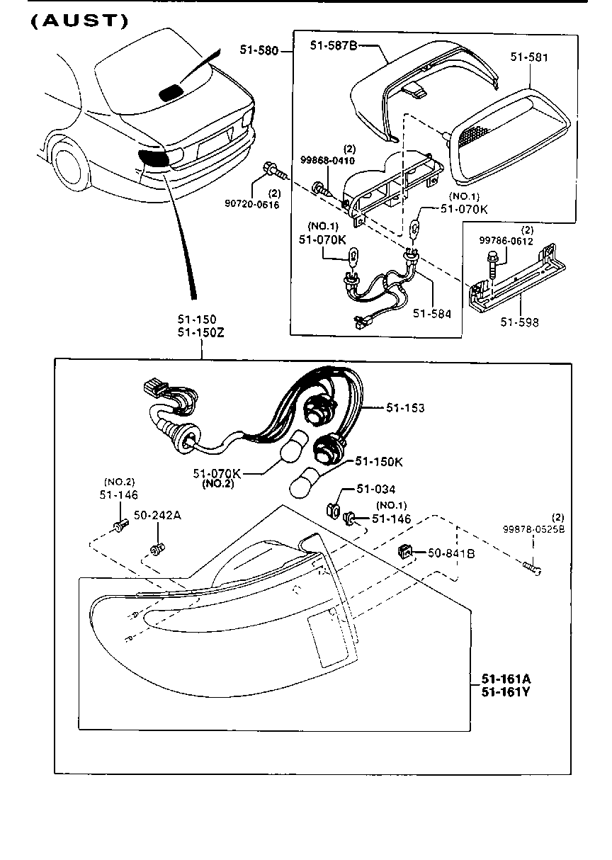 Rear Combination Lamps