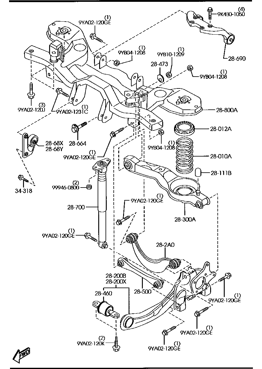 Rear Suspension Mechanisms