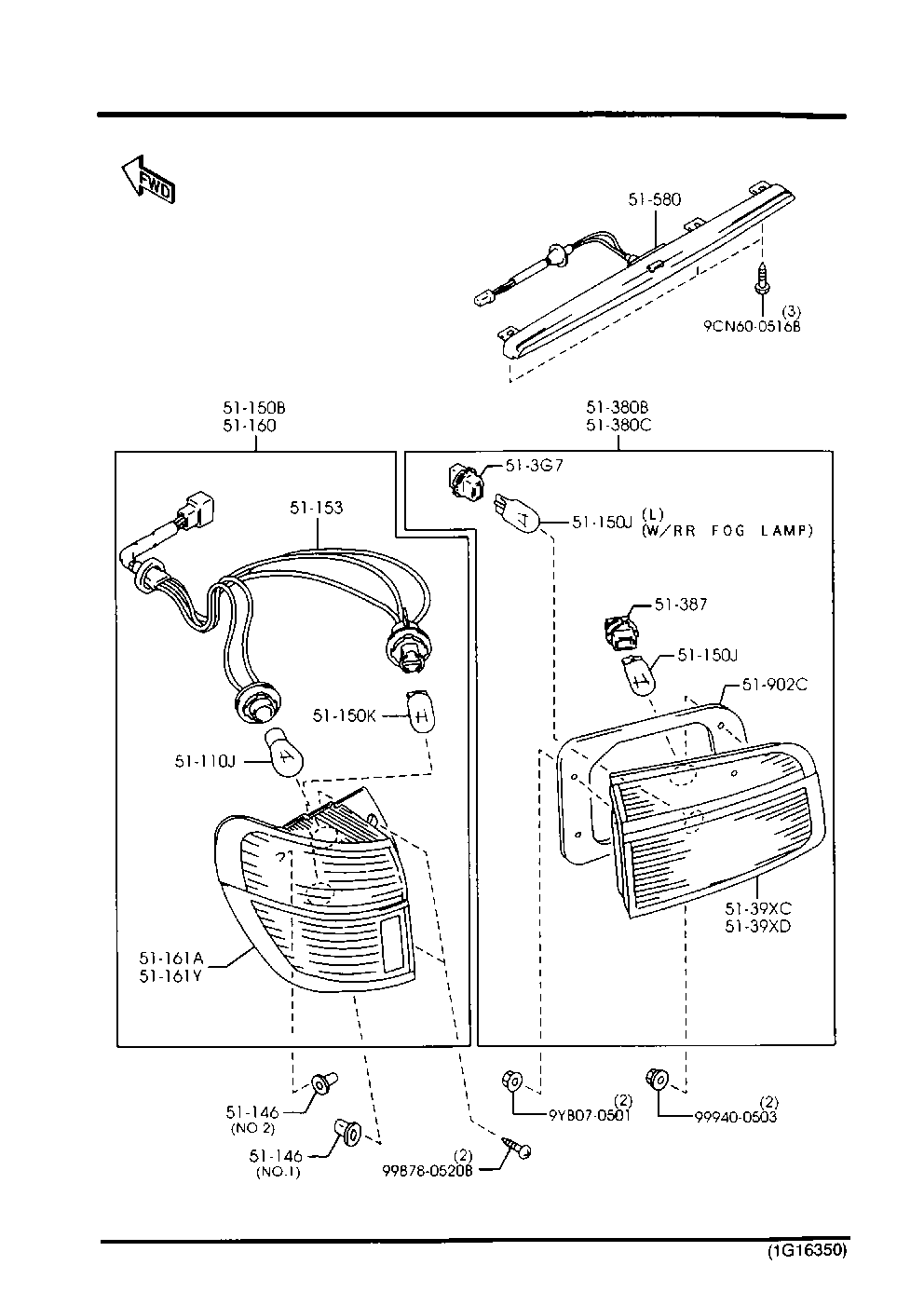 Rear Combination Lamps