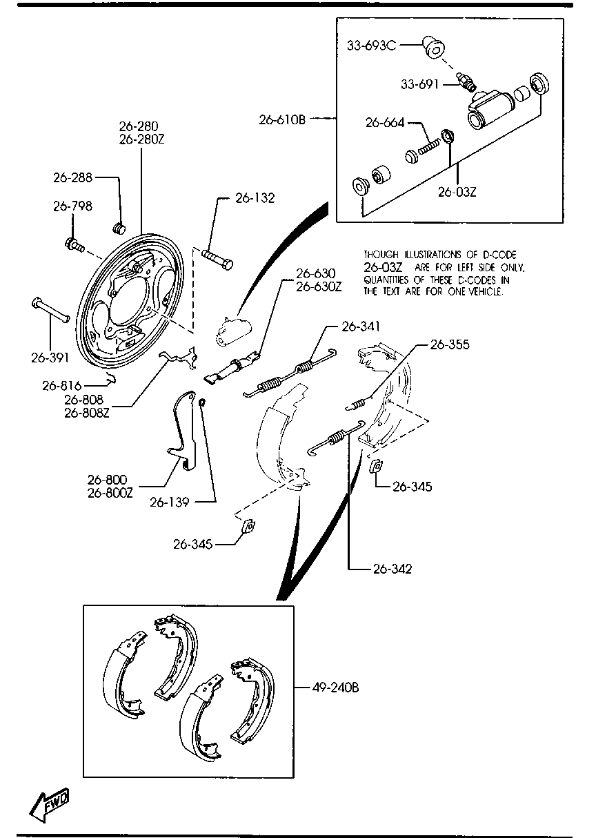 Rear Brake Mechanisms