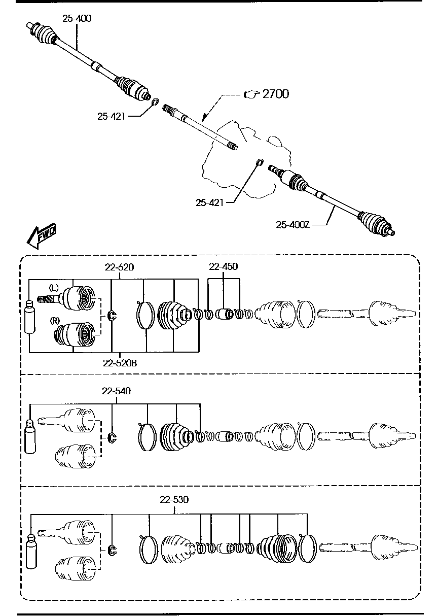 Front Drive Shafts