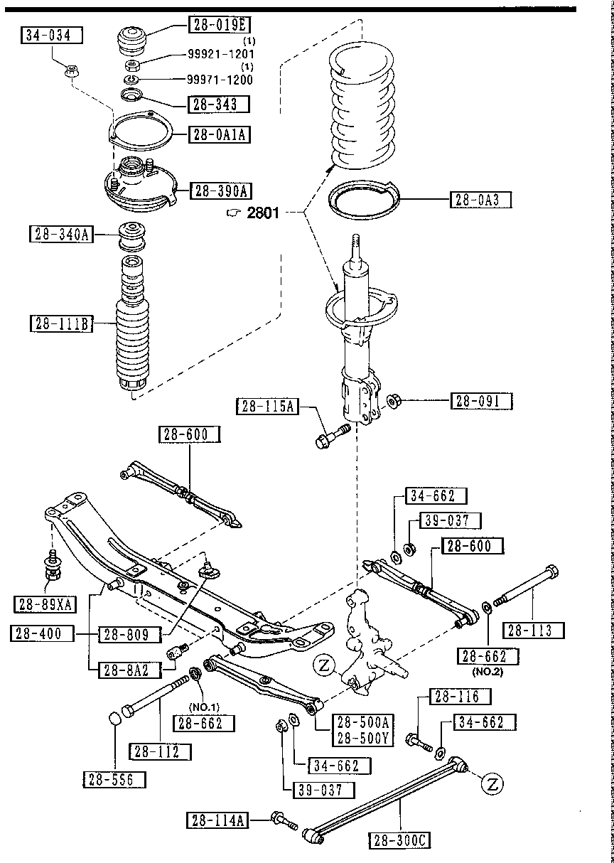 Rear Suspension Mechanisms