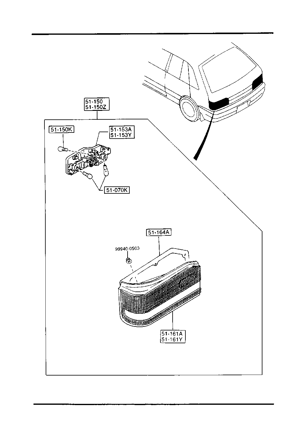 Rear Combination Lamps